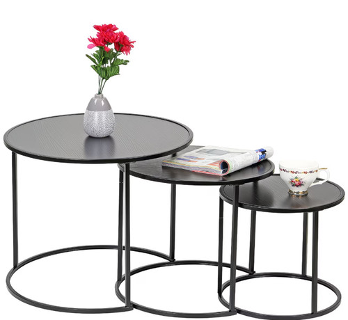 Modern nesting coffee tables - modern,