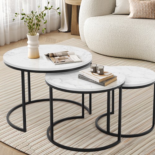 Set round nesting coffee - of,