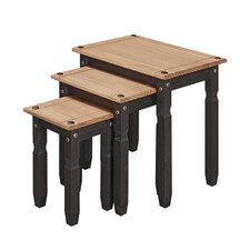 Corona Nest of Tables Charcoal