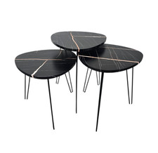 Round Egg Nesting Table Set