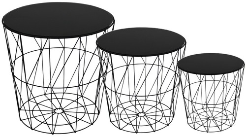 Set wire glass nesting - &,