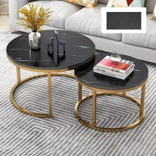 Nesting coffee tables set - nesting, of